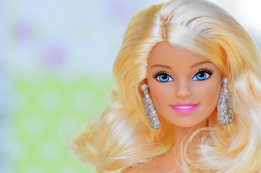 boneka barbie, kecantikan, barbie, cantik, boneka, menawan, mainan anak-anak, gadis, wajah, wajah boneka