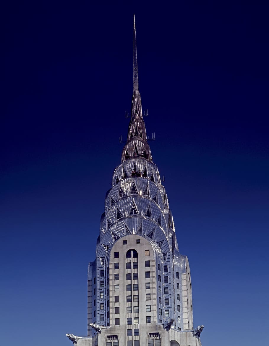 chrysler building, manhattan, skyline, urban, cityscape, architecture, new york city, new york, usa, tower