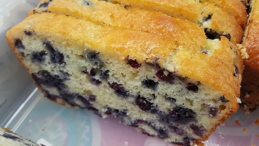 kue blueberry, kue, beri, makanan, makanan dan minuman, dipanggang, di dalam ruangan, kesegaran, makanan manis, close-up