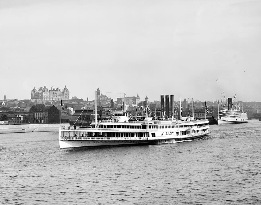 steamer albany, departs, new, york city, Steamer, New York City, Albany, New York, albany, boat, photos