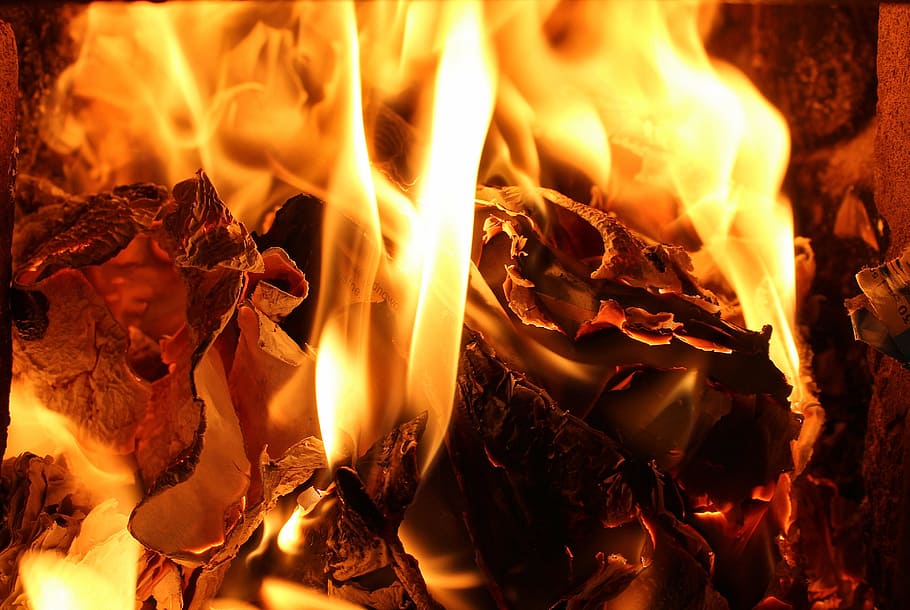 火, 炎, 熱, 暖炉, 囲炉裏, 熱く, 火傷, 光, 燃焼, 火-自然現象