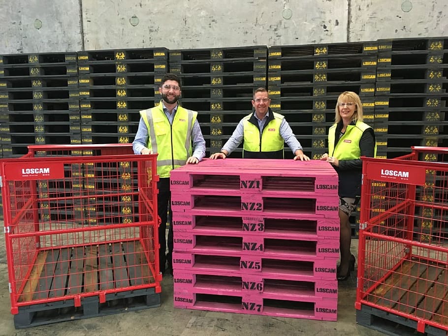 pallets perth, pallet manufacturing, perth pallets, group of people, men, young adult, portrait, looking at camera, occupation, smiling