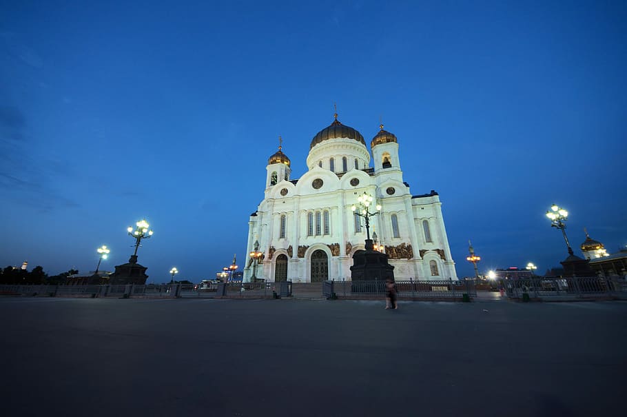 モスクワ, 教会, ロシア, ドーム, 歴史的に, 建築, 正教会, ロシア正教会, 建物, 信じて