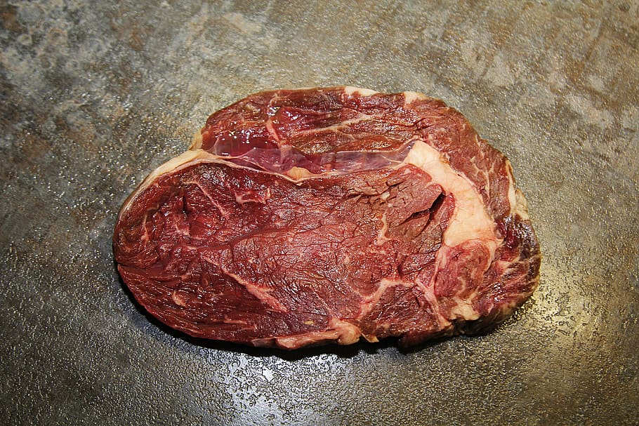 ribeye, dryaged, steak, beef, meat, grill, barbecue, bbq, delicious, butcher
