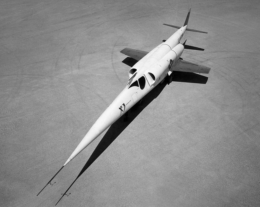 douglas x 3 stiletto, experimental aircraft, research, aerodynamic effects, speed, mach 2, stub wing, aircraft, flying, aviation