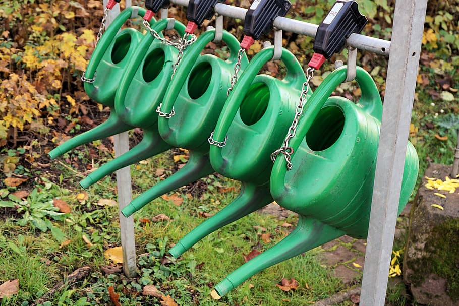 watering cans, casting, irrigation, water, plastic, vessel, stand, watering can, cemetery, pot