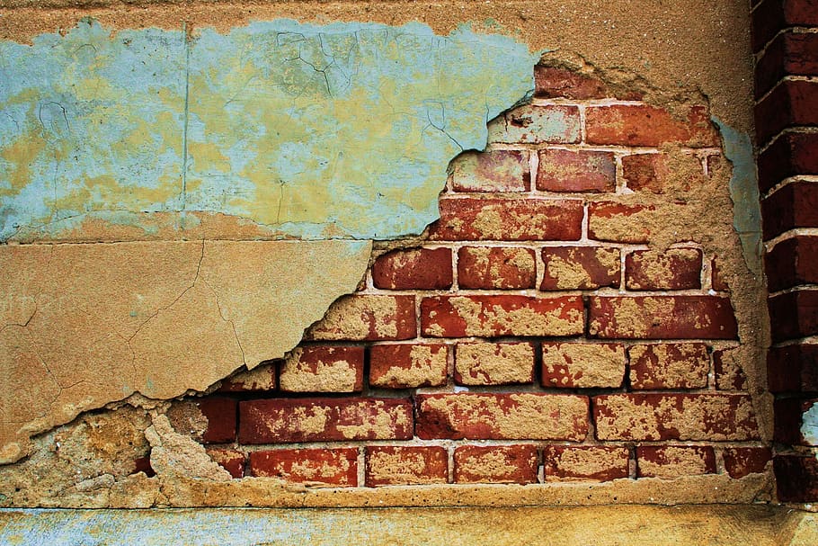 brick, texture, cement, grout, orange, details, architecture, wall, brick wall, built structure