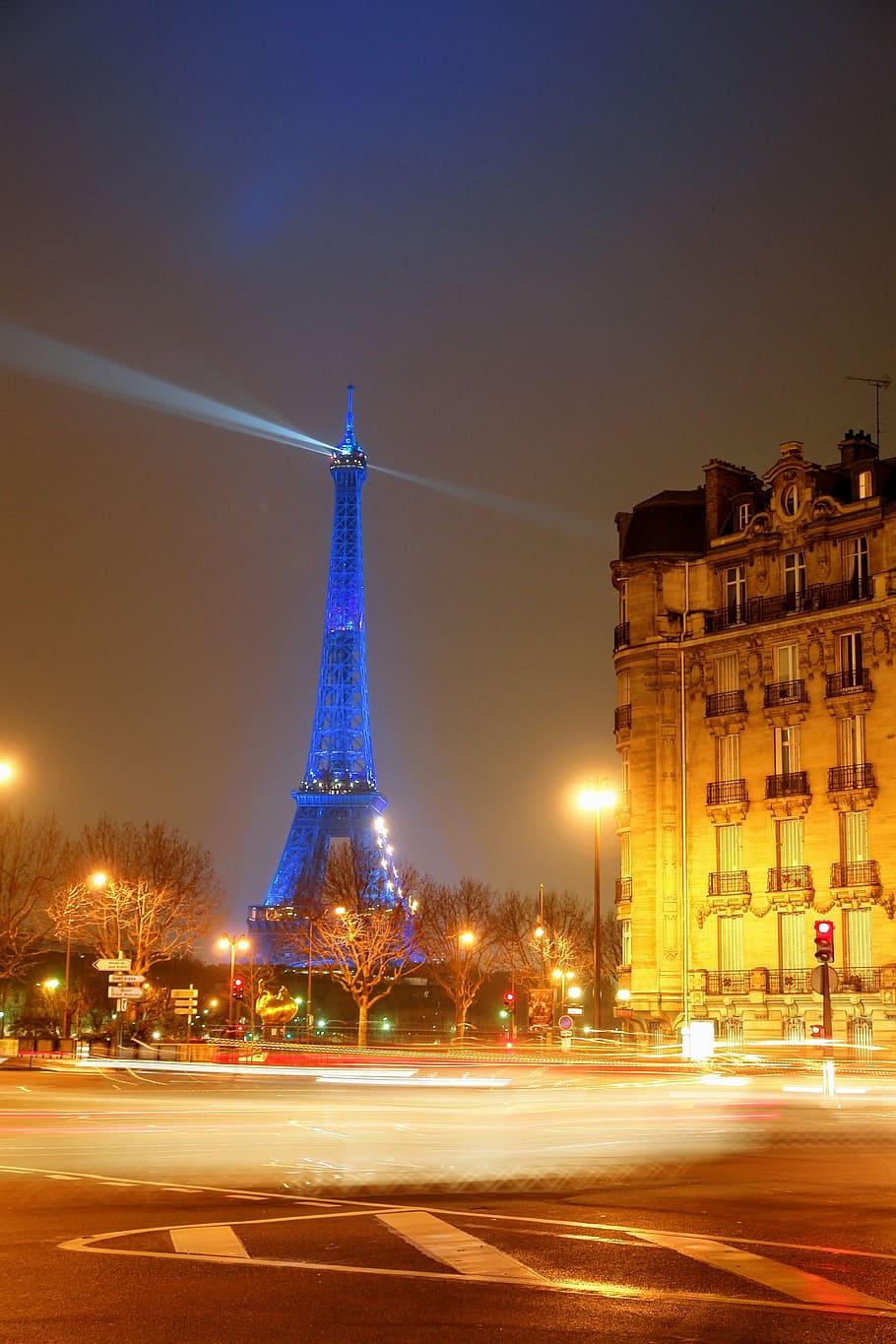 França, Paris, locais de interesse, atração, marco, estrutura de aço, feira mundial, noite, famoso lugar, paris - França