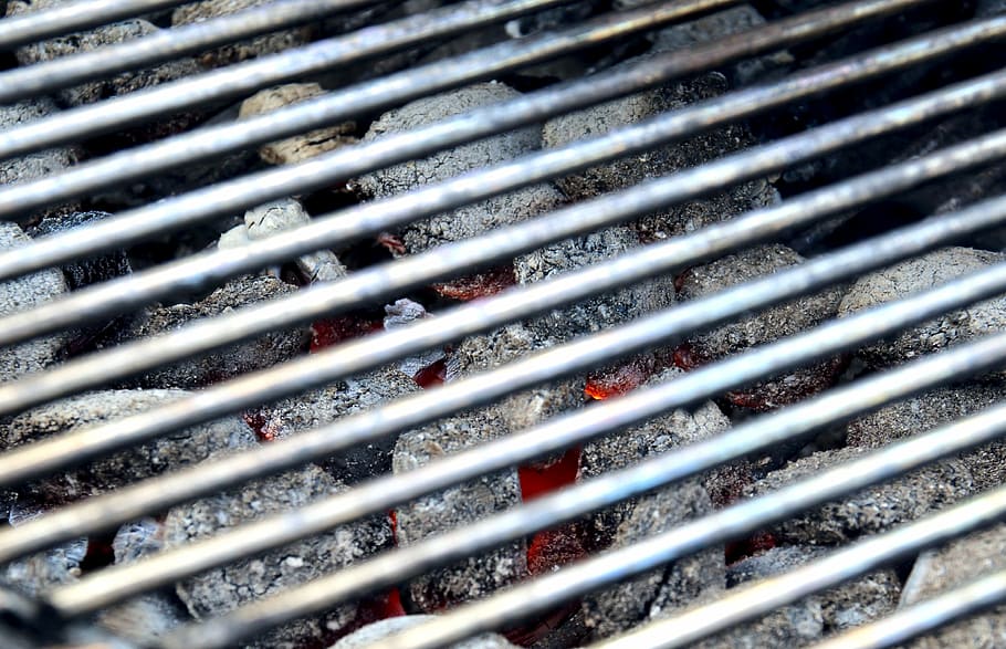grill, charcoal, barbecue grill, carbon, embers, hot, barbecue, briquettes, grilbriketts, weber