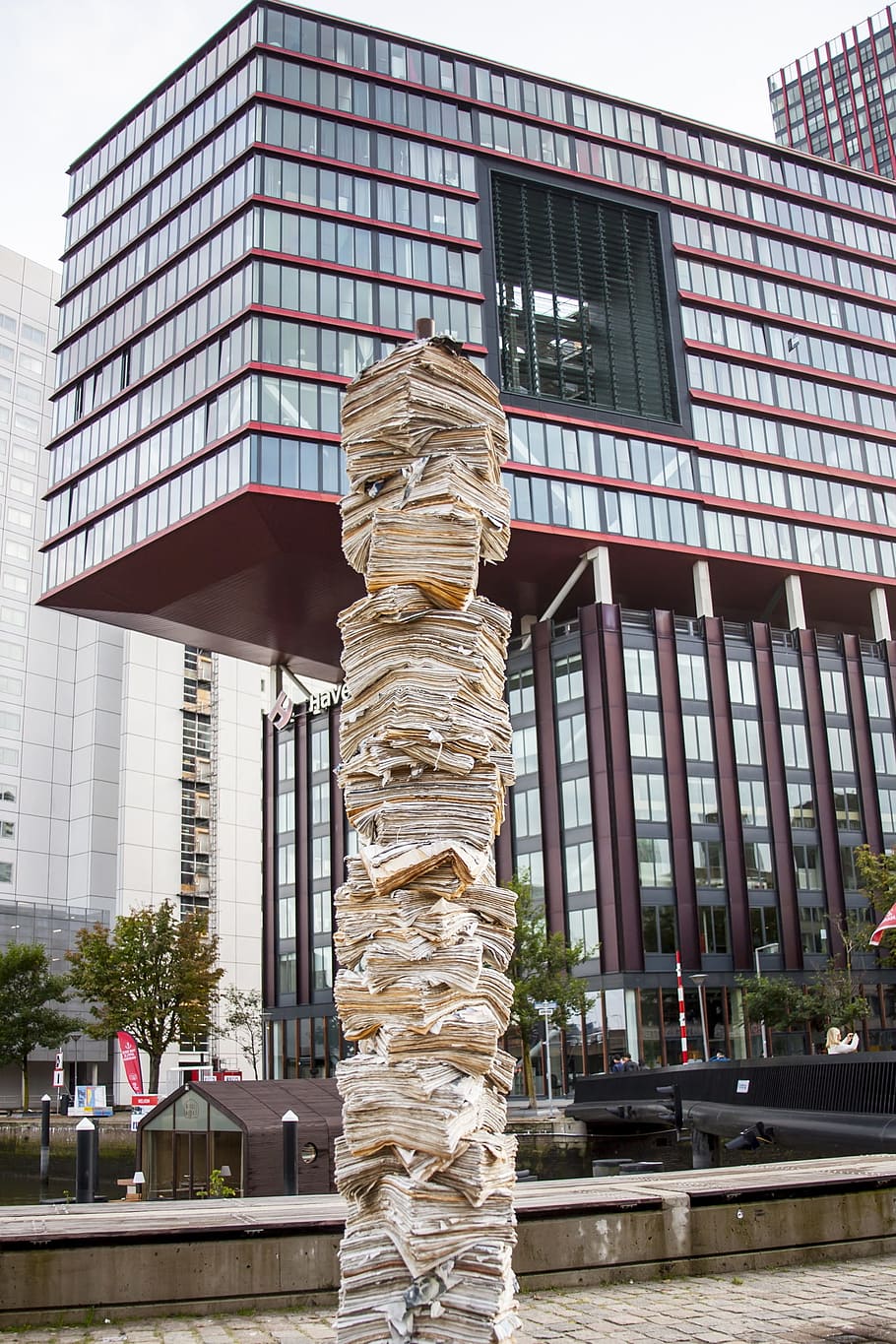 Rotterdam, edificio, arte, Países Bajos, Holanda, Arquitectura, estructura construida, exterior del edificio, representación, arte y artesanía