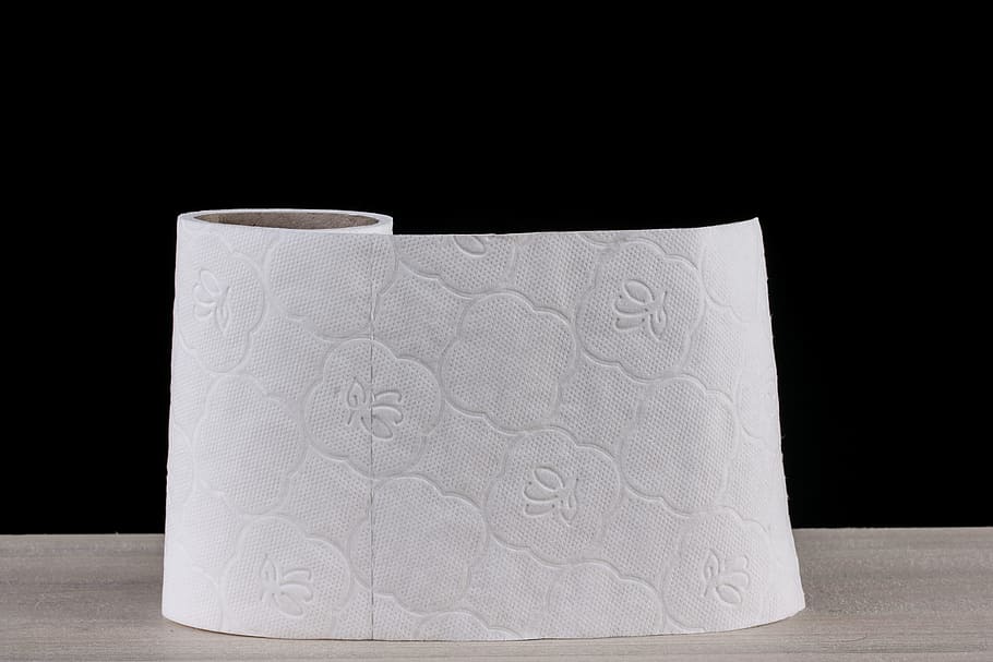 kertas tisu putih, kertas toilet, putih, lembut, pembersihan, latar belakang, makro, tekstil, berlubang, detail