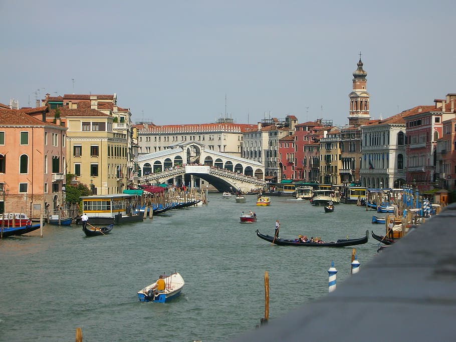 ponte de rialto, itália, feriados, férias, veneza, traje, san marco, gôndola, arte, lagoa