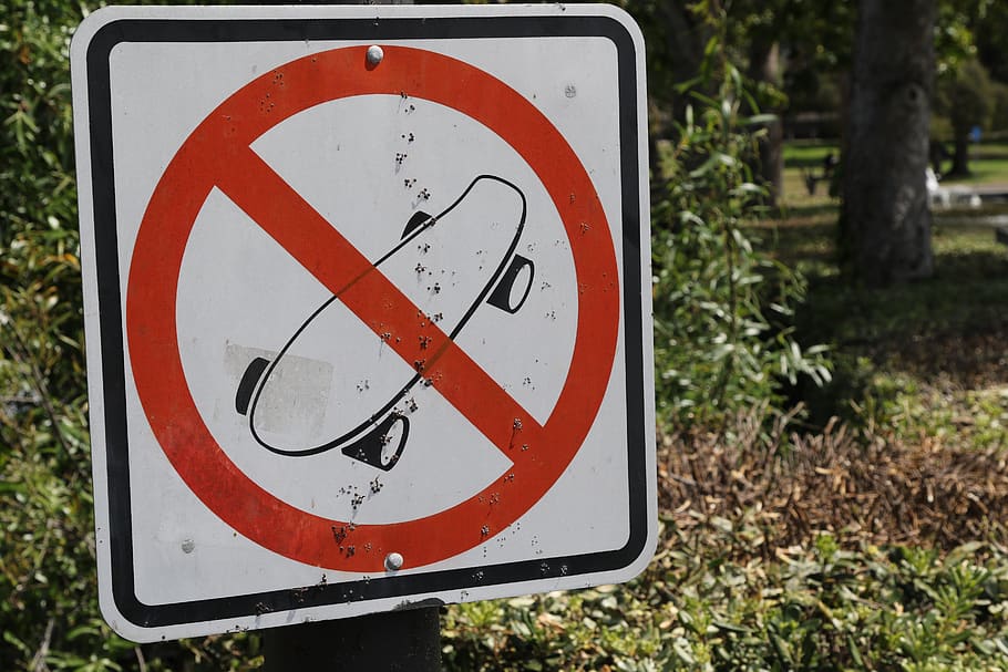 old sign, vandilized sign, warning, road, danger, forbidden, sign, safety, outdoors, ban