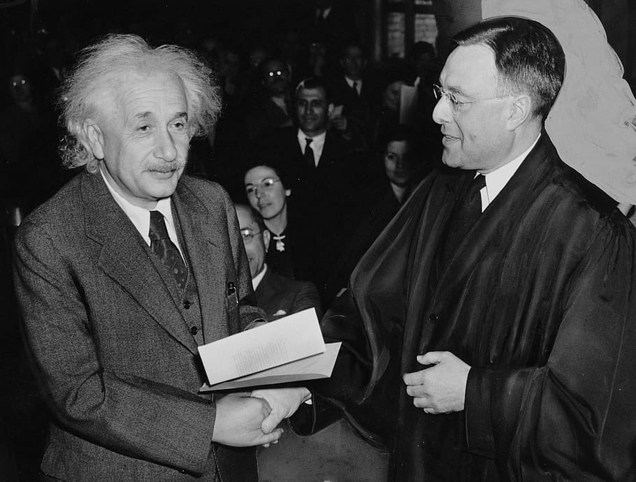 揺れ, 手人, アルバートアインシュタイン, 手, 人, 科学者, 物理学者, 天才, 裁判官フィリップフォーマン, 握手