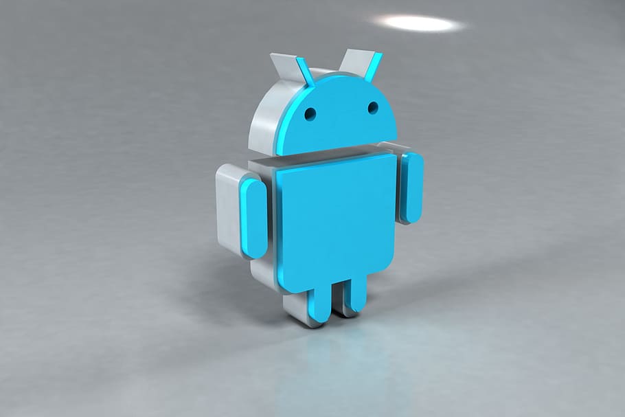 android, app, business, icons, representation, gray, studio shot, indoors, creativity, blue
