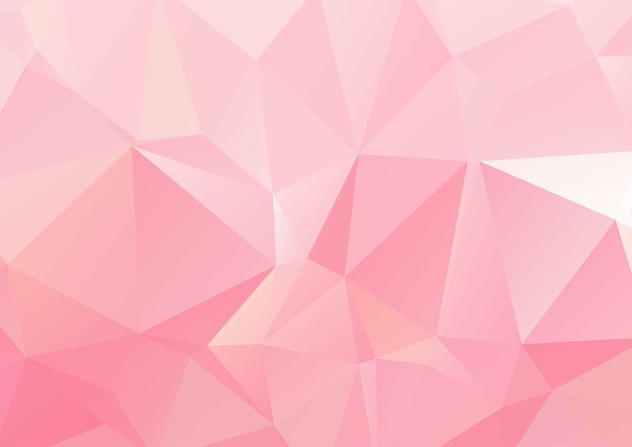 merah muda, cetak ilusi berlian, romantis, latar belakang, Bentuk geometris, abstrak, Bentuk segitiga, vektor, Bentuk dua dimensi, pola