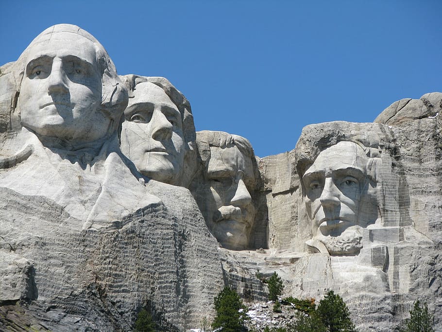 Mount Rushmore, monumento, Monumento Nacional del Monte Rushmore, Abraham Lincoln, Thomas Jefferson, Dakota del Sur, George Washington, presidente, famoso lugar, escultura