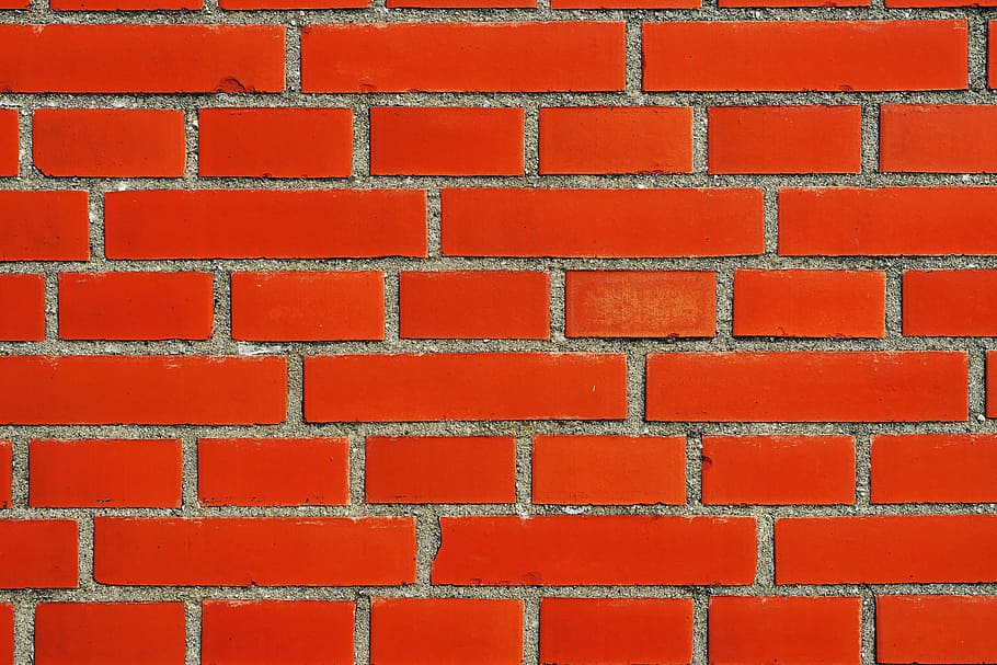 Parede, pedra, Bricked, textura, plano de fundo, parede de pedra, estrutura, tijolos, vermelho, casa