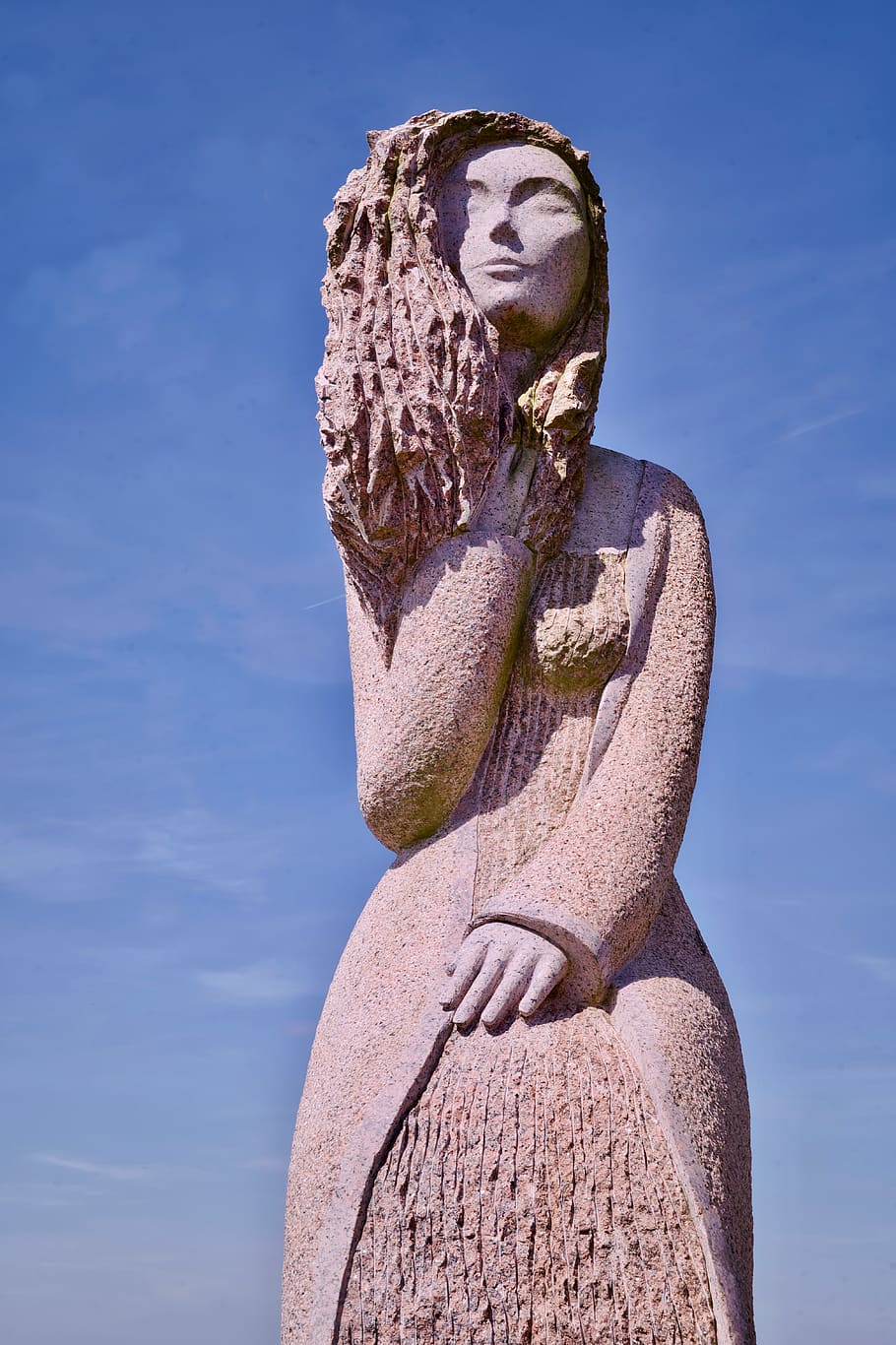 escultura, mujer, estatua, arte, hembra, figura, obra de arte, piedra, representación humana, representación