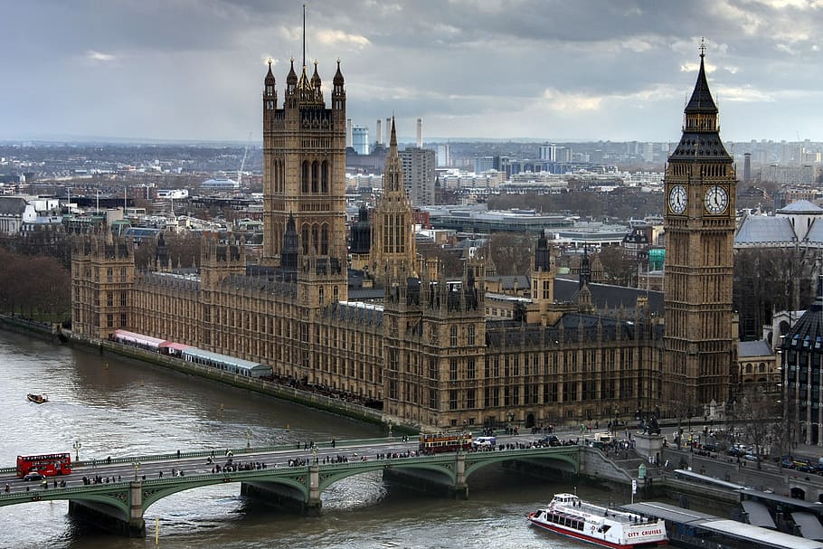 big, ben, london screenshot, westminster, palace, london, city, london eye view, britain, landmark