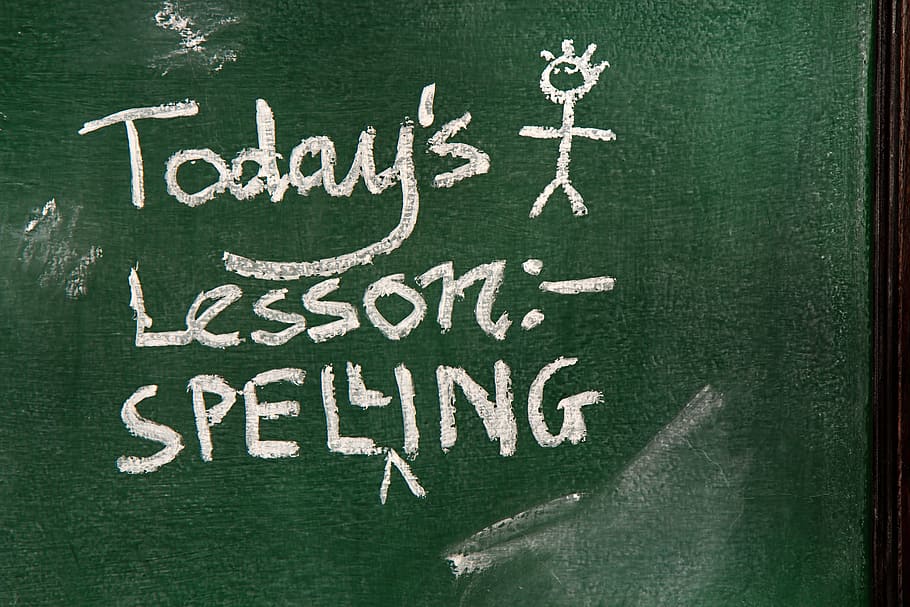 hoy, texto de ortografía de la lección, escuela, aprendizaje, lección, maestro, aula, enseñanza, tiza, regreso a la escuela