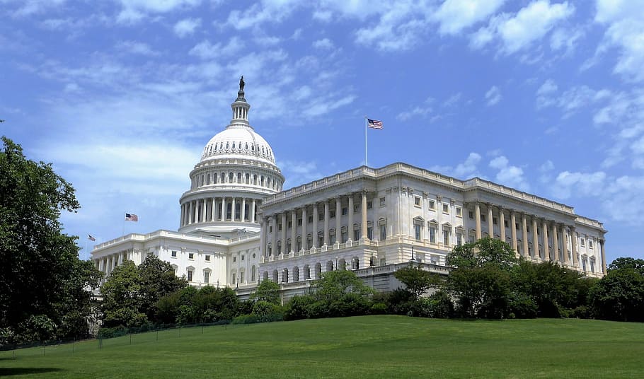 Здание, Капитолий, Вашингтон, Правление, правительство, округ Колумбия, купол, Здание Капитолия штата, США, архитектура