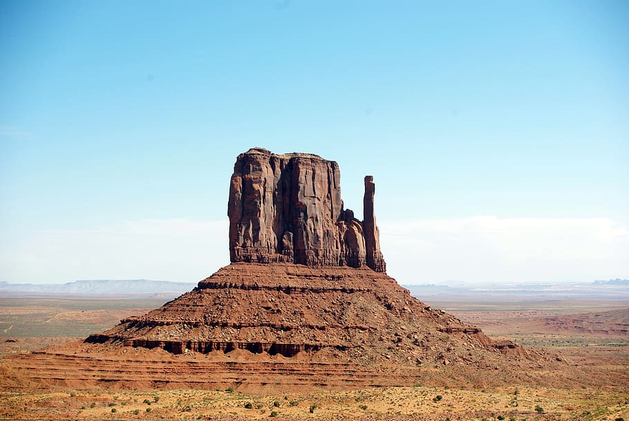 Desierto, Monument Valley, Estados Unidos, Monument Valley Tribal Park, Arizona, Utah, Navajo, Butte - Rocky Outcrop, paisaje, naturaleza