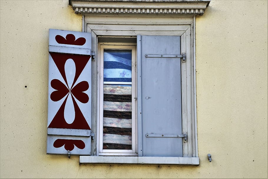 open windowpane, house, old windows, window sill, the door, no one, window, architecture, okiennica, antique