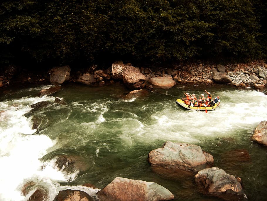 rafting, rapids, stream, river, boat, turkey, river rafting, fun, adventure, action