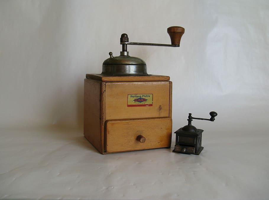 Grinder, Coffee, Grind, Crank, Mill, Old, historically, antique, nostalgia, manually