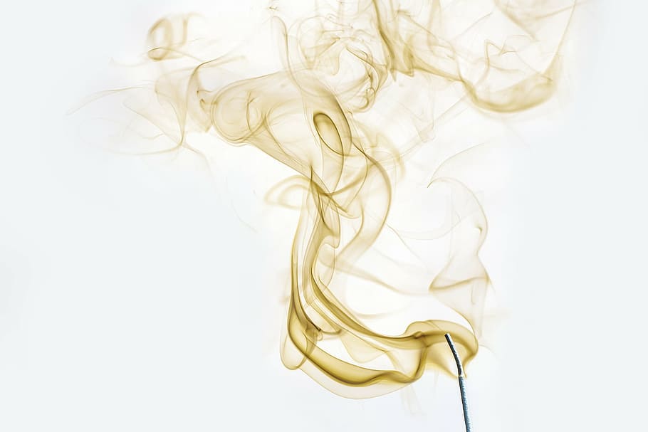 timelapse photography, incense smoke, graphic, wallpaper, smoke, smoky, light, scent, smell, line