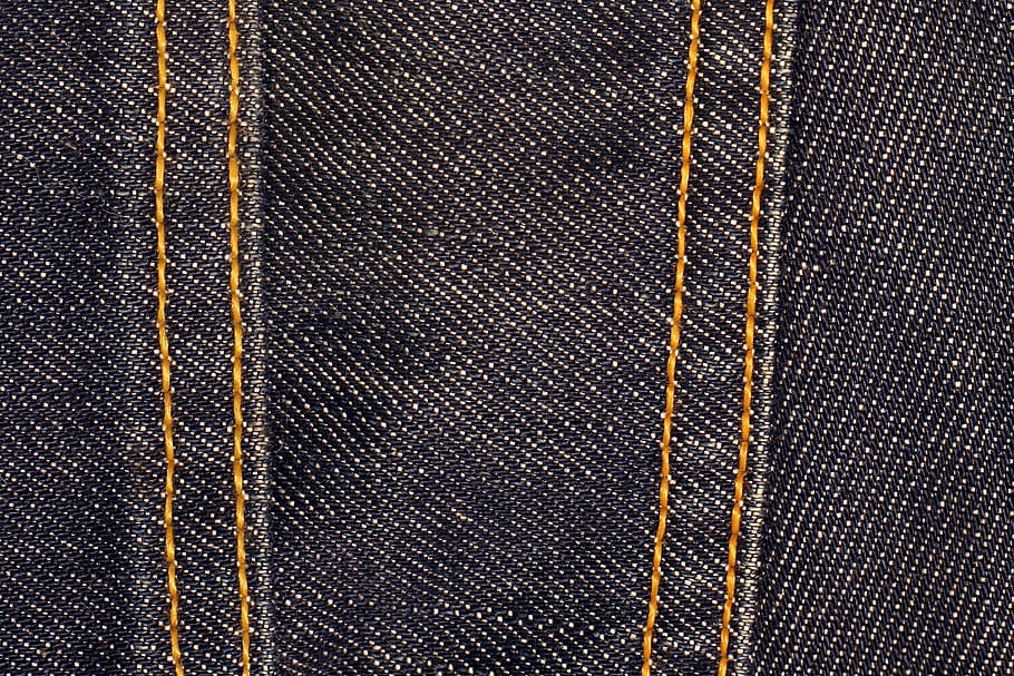 tekstil denim biru, denim, kain, tekstur, biru, celana panjang, tekstil, mode, bahan, pola