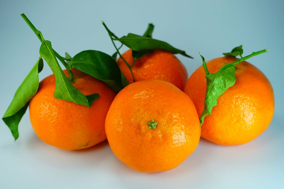 tangerines, clementines, oranges, citrus fruit, orange, fruits, leaves, fruit, healthy, vitamins