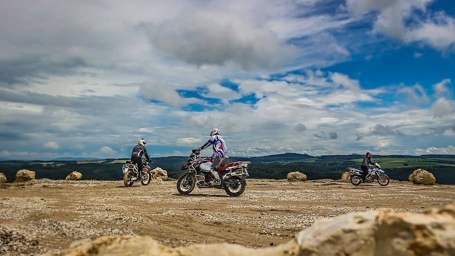 bmw, motorbike, training, offroad, motorcycle, outdoor, mode of transportation, cloud - sky, transportation, sky