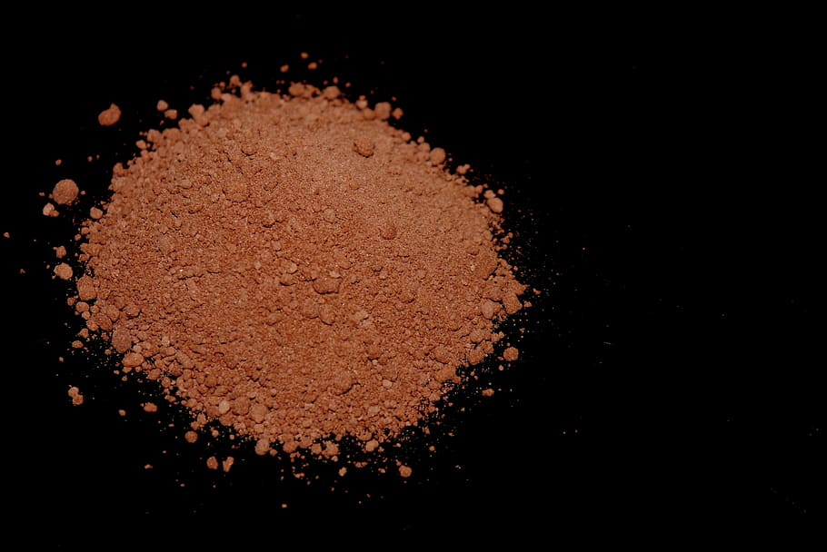 brown, powder, black, surface, cocoa, chocolate, food, close-up, spice, ground - Culinary