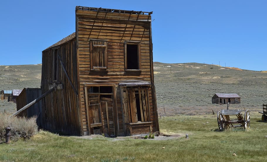 bodie, ghost town, wild west, old, leave, america, california, usa, building, home
