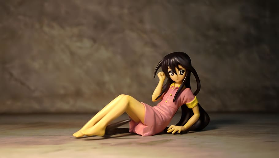 relaxed young girl, female, japanese, anime, cartoon, video, television, character, series, collection