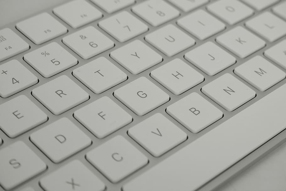 untitled, Keyboard, Key, Computer, White, Letters, keyboard, key, to write, technology, laptop