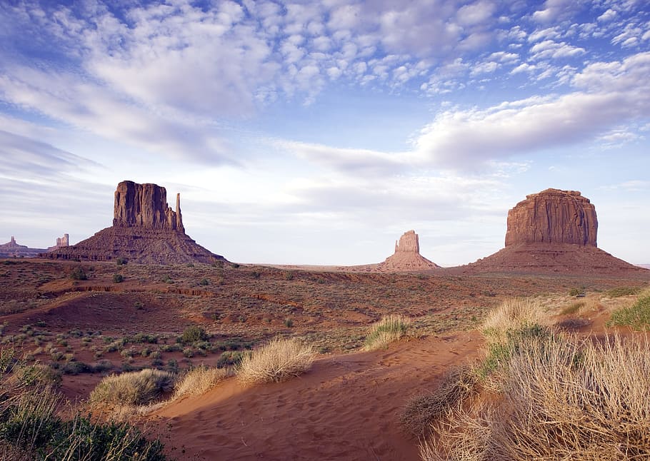 photography, monument valley, sandstone, buttes, arizona, desert, landscape, america, scenic, red