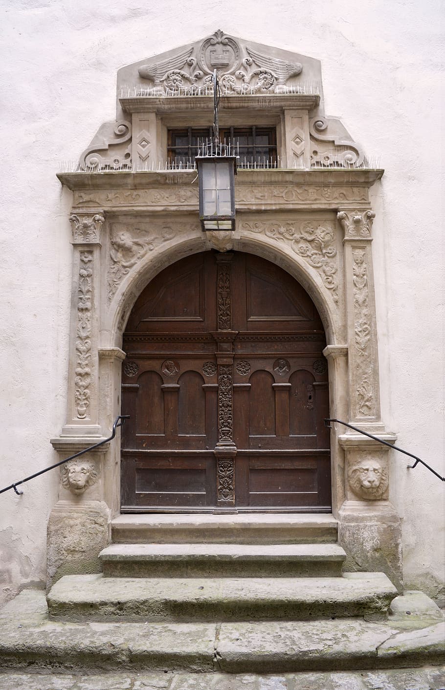 old, door, building, exterior, entrance, wall, design, wooden, architecture, facade