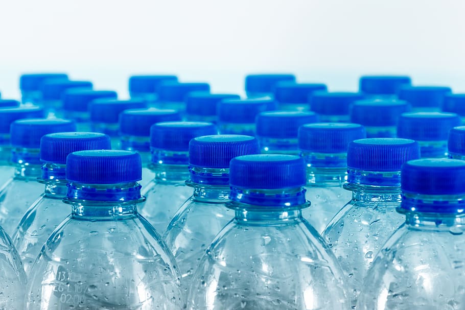bottles, plastic, recycling, pollution, garbage, trashbin, circuit, transparent, plastic waste, environmental protection