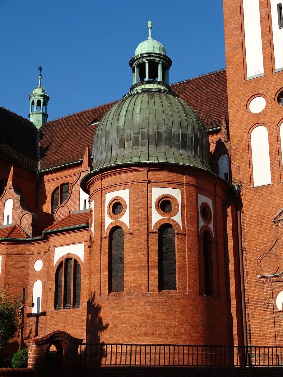 holy trinity church, bydgoszcz, deome, religious, building, architecture, monument, poland, church, famous Place