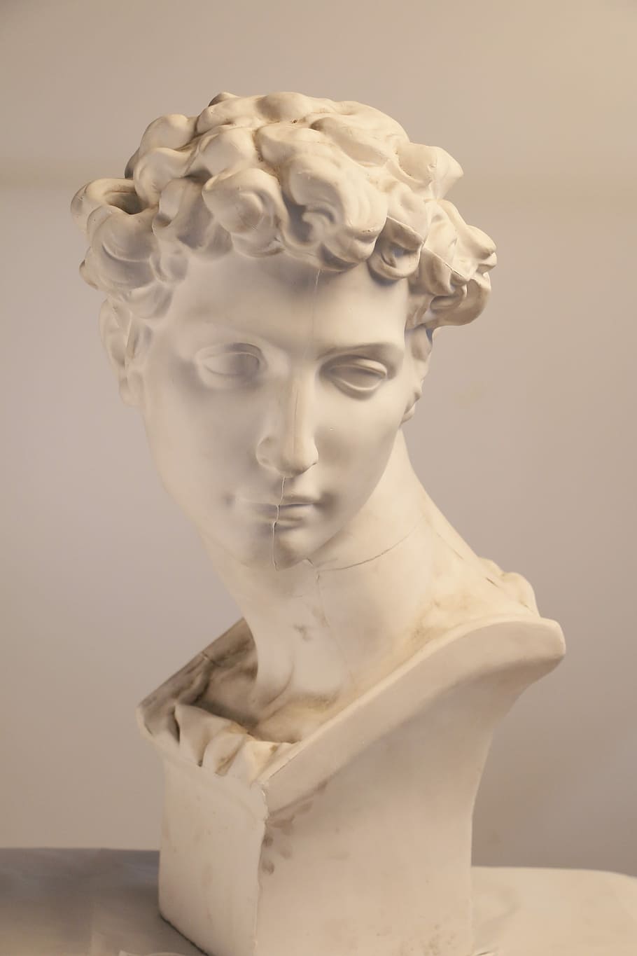 Plaster, Classical, Photography, Bust, art, greek, male, head, prototype, people