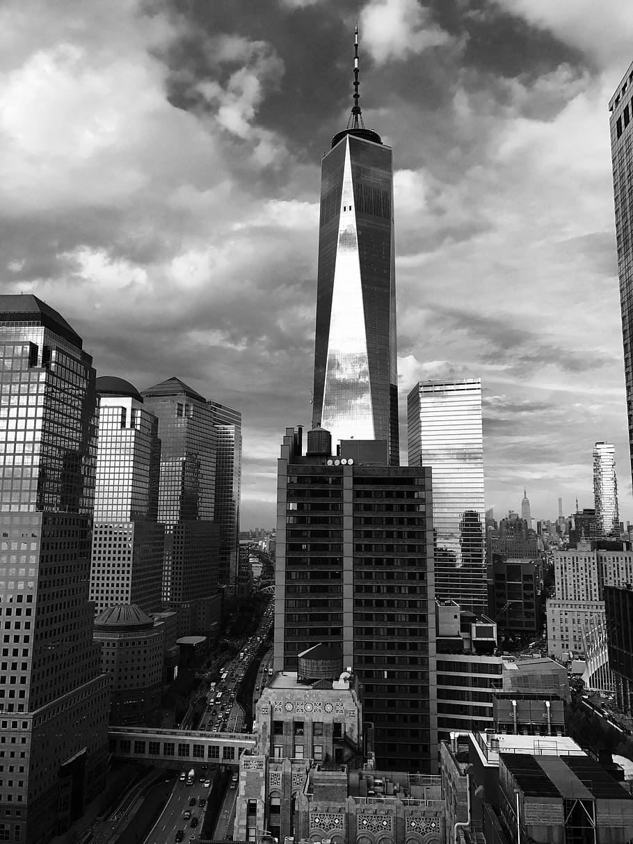 世界貿易センター, ニューヨーク, マンハッタン, 建物, 世界, 貿易, センター, 市, ダウンタウン, 超高層ビル