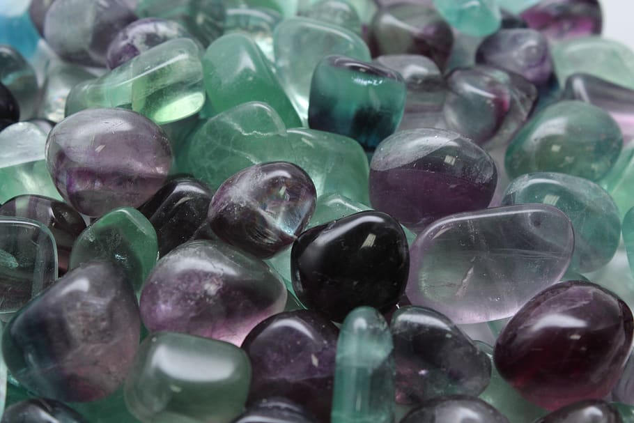fluorite, ore, gem, decorate, bless you, stone, large group of objects, full frame, backgrounds, jewelry