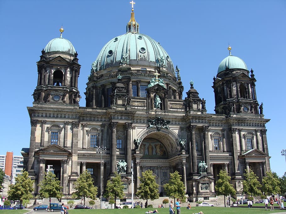 berlín, dom, cúpula, arquitectura, iglesia, lugares de interés, atracción turística, edificio, capital, históricamente