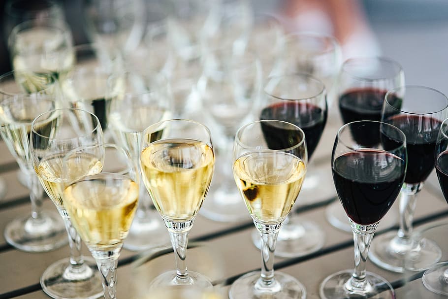 wine, orange, juice, Glasses, orange juice, drink, glass, party, restaurant, celebration