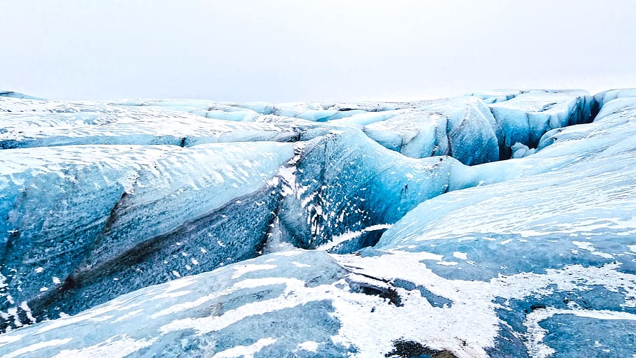 iceland, glacier, nature, cold temperature, winter, ice, snow, environment, frozen, landscape