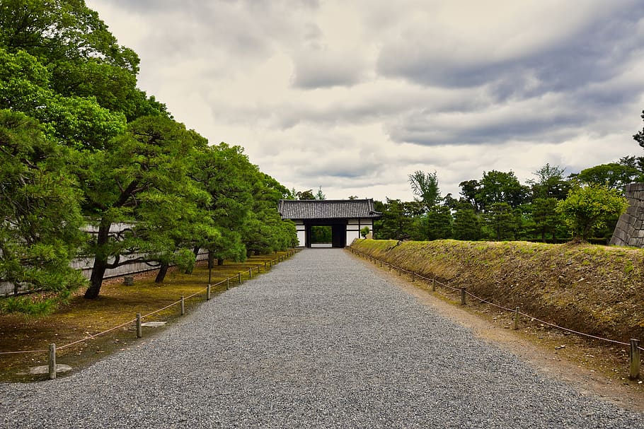 japan, castle, nijo, japanese, landscape, tourism, travel, places of interest, history, historically