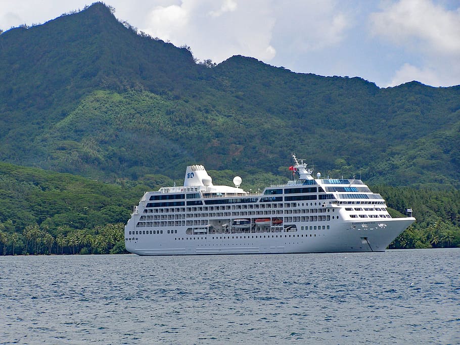 Tahitian Princess, French, huahini, polynesia, society, island, tropical, paradise, ship, nautical vessel